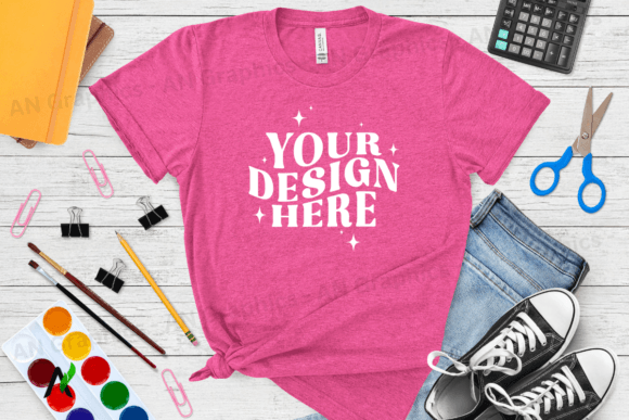 Bella Canvas 3413 Female Mockup - 003: A Versatile Tool for Designers and Creators