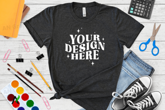 Bella Canvas 3413 Female Mockup - 010 and Back To School T-Shirt Mockup: A Complete Guide for Designers