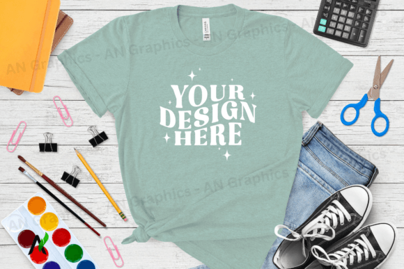 Bella Canvas 3413 Female Mockup - 013: A Versatile Tool for Designers and Creators