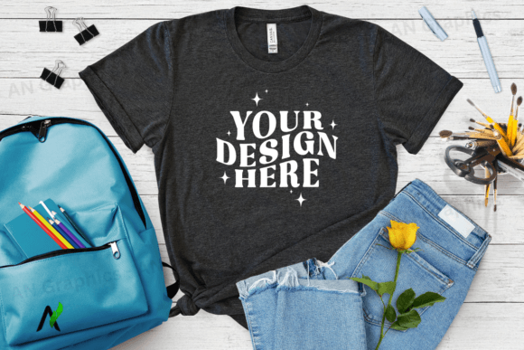 Bella Canvas 3413 Female Mockup - 061: A Professional Tool for T-Shirt Designers