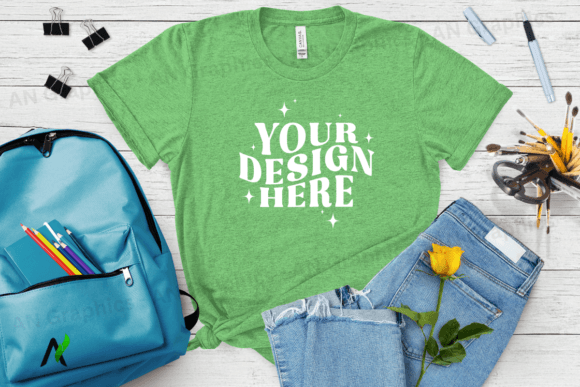 Bella Canvas 3413 Female Mockup - 068: A Professional Design Tool for T-Shirt Creators