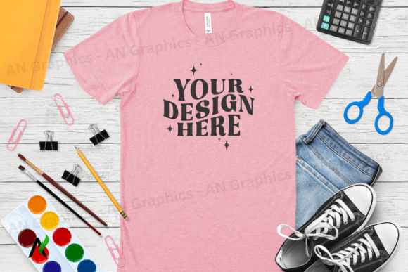 Bella Canvas 3413 Mockup for Designers