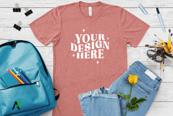 Bella Canvas 3413 Unisex Mockup - 022