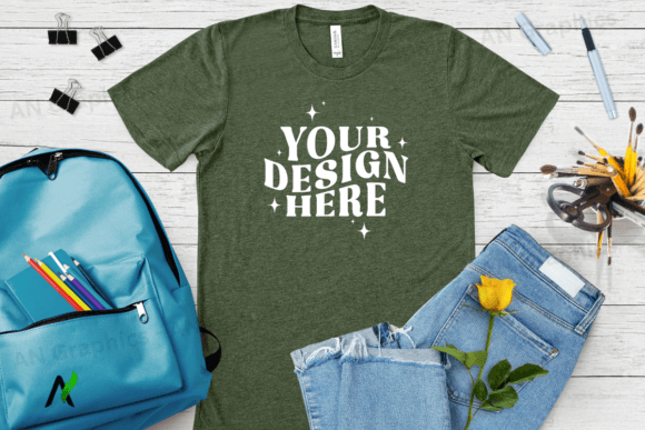 Bella Canvas 3413 Unisex Mockup - 023