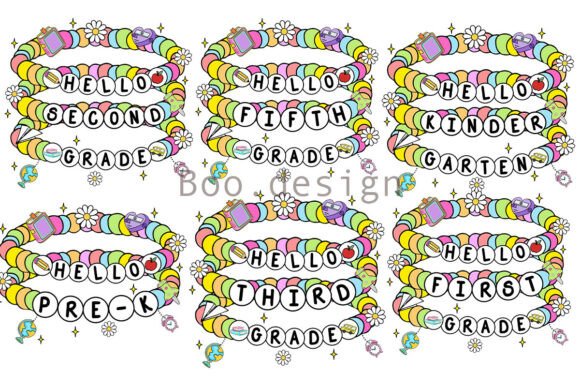 Preppy Bracelet Back to School Bundle