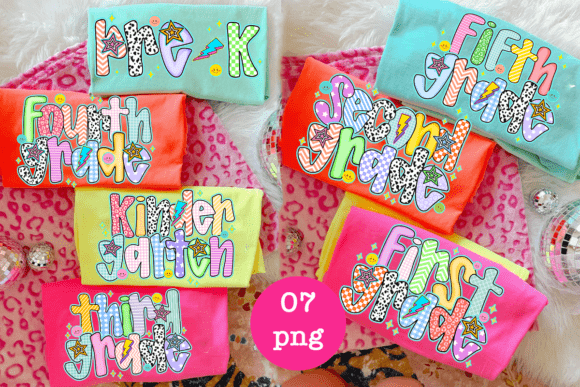 Preppy Doodle Back to School Bundle PNG: A Versatile Design Resource for Creative Projects